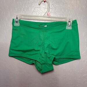 Fabletics Verde Green Swim Shorts Booty Short Cut Board Bottoms Small S⁠